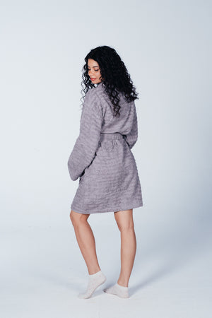 Self-Pattern Bath Robe