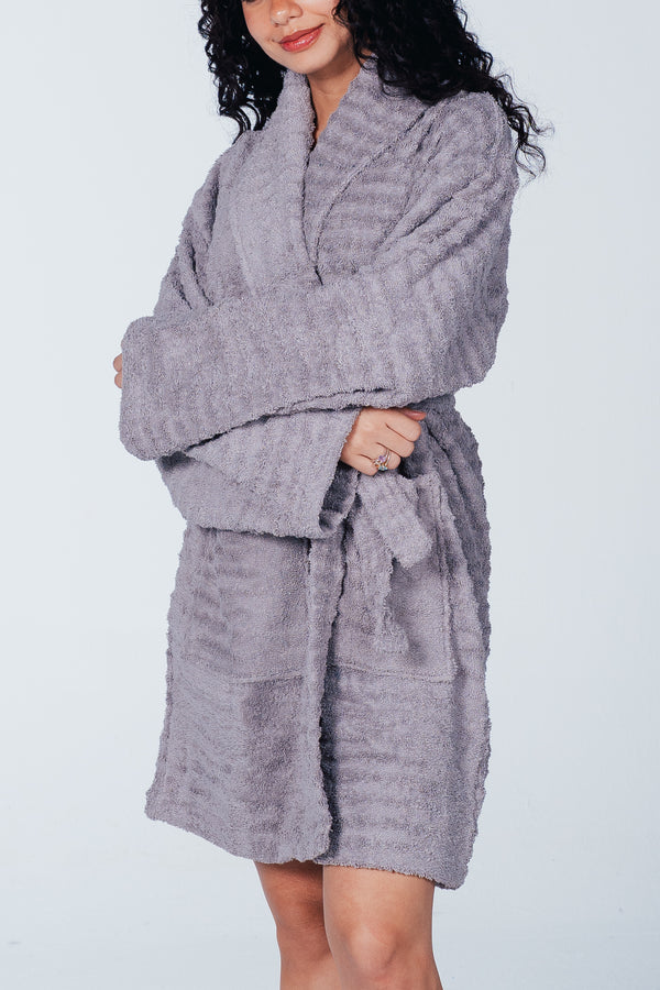 Self-Pattern Bath Robe