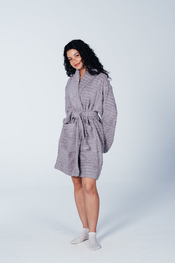 Self-Pattern Bath Robe