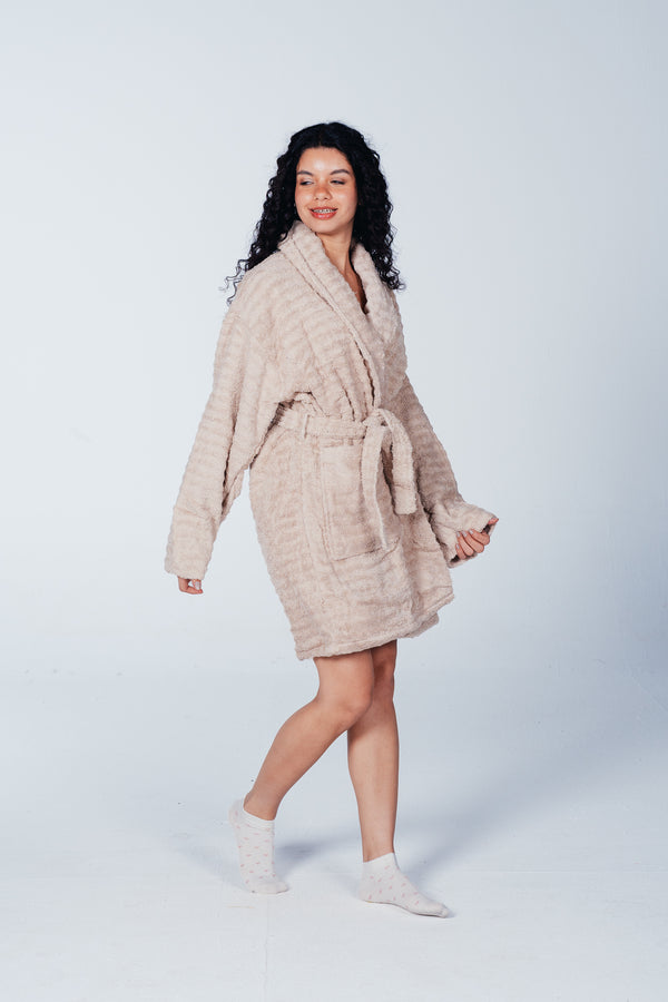 Self-Pattern Bath Robe