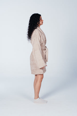 Self-Pattern Bath Robe