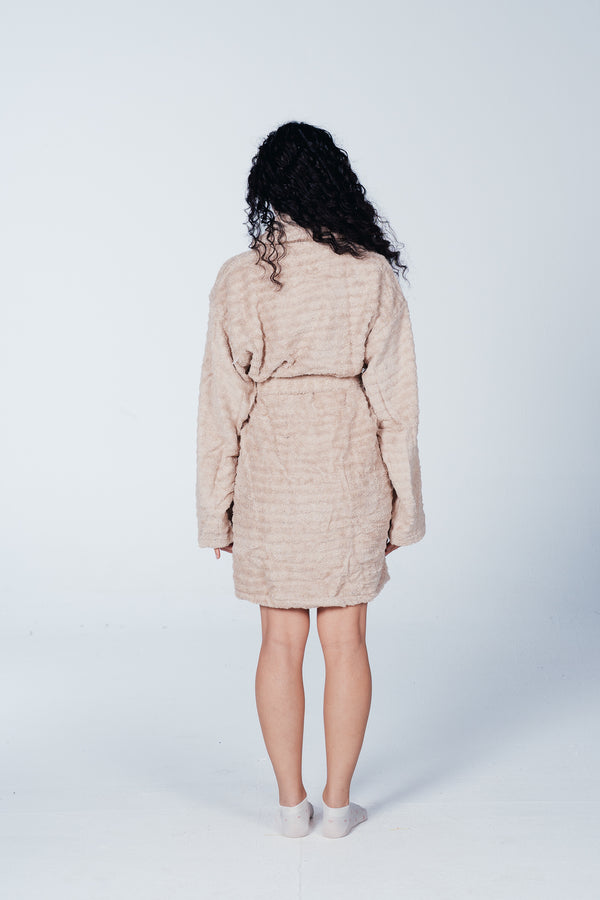 Self-Pattern Bath Robe