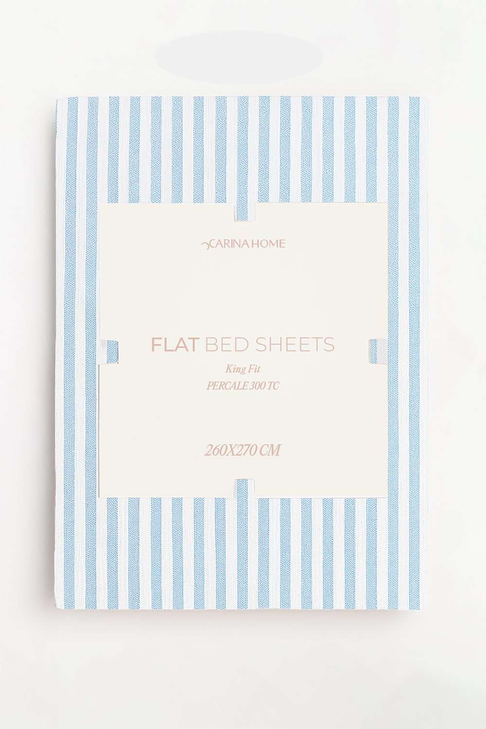 Percale Flat King Bedsheet (TC300)
