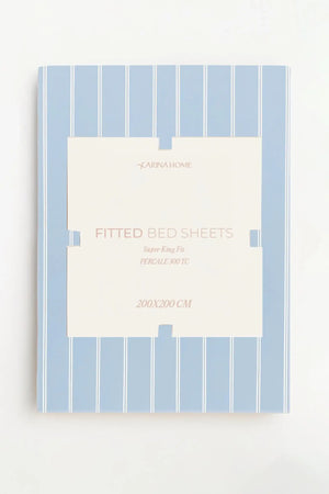 Percale Fitted Super King Bedsheet (TC300)