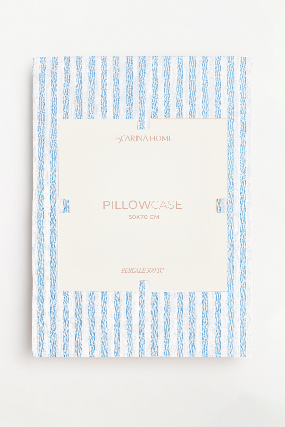 Percale Striped Pillowcases (TC300)