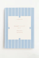 Percale King Striped Duvet Cover (TC300)