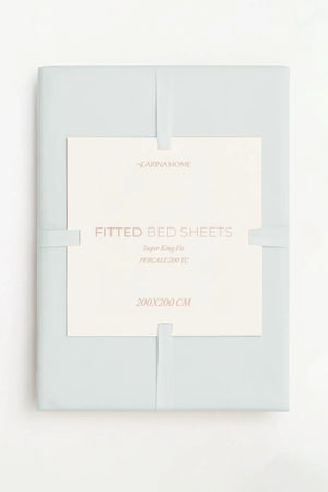 Percale Fitted Super King Bedsheet (TC200)