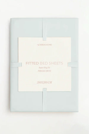 Percale Fitted Super King Bedsheet (TC200)