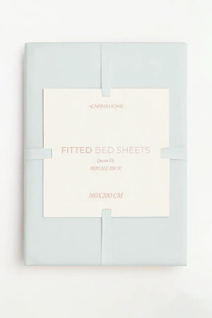 Percale Fitted Queen Bedsheet (TC200)