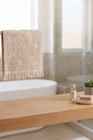 Fringed Hand Towel (50x100cm)