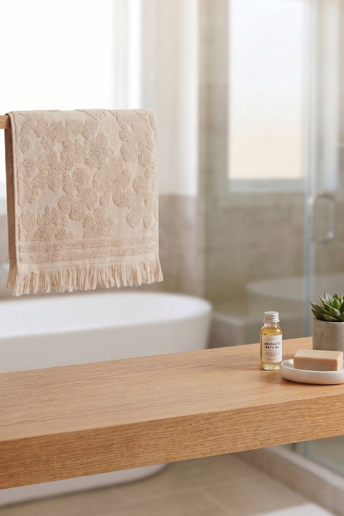 Fringed Hand Towel (50x100cm)