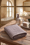 Bordered Hand Towel (50x100cm)