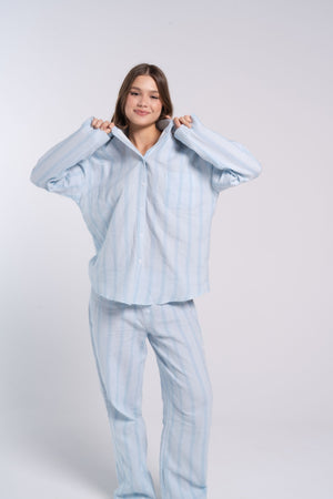 Striped Relaxed Pyjama Pants