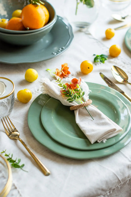 Fork Set - 6 Pcs - Gold