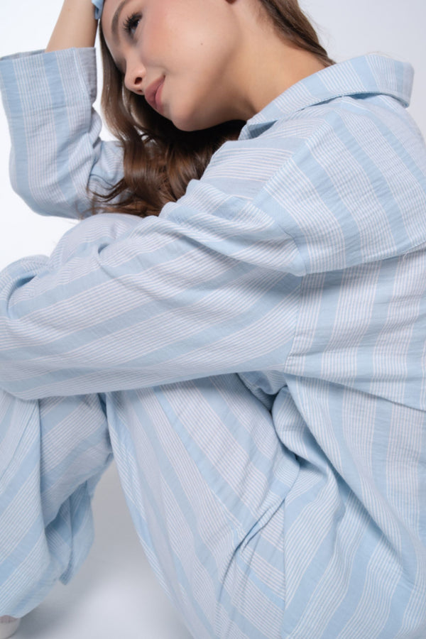 Striped Relaxed Pyjama Pants