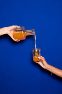 Glass Jug with Matching Cup - Carina Home