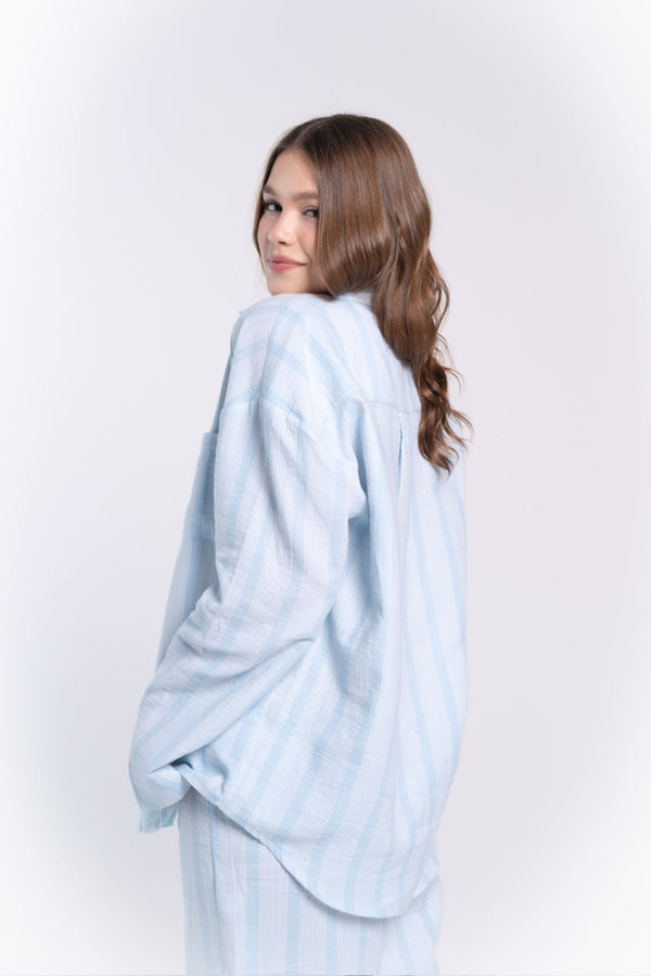 Striped Relaxed Pyjama Pants