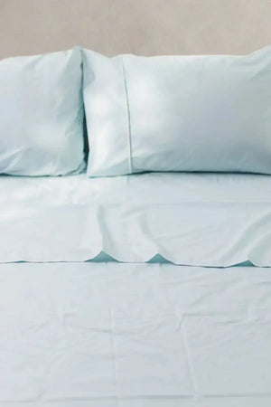 Percale Fitted King Bedsheet (TC200) - Carina Home