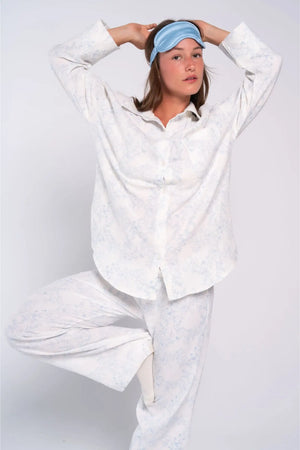Floral Print Pyjama Set - Carina Home