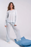 Self Pattern Pyjama Set - Carina Home