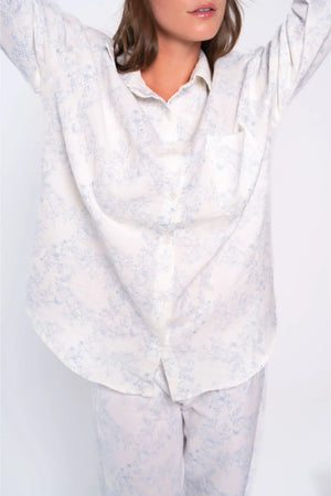 Floral Print Pyjama Set - Carina Home
