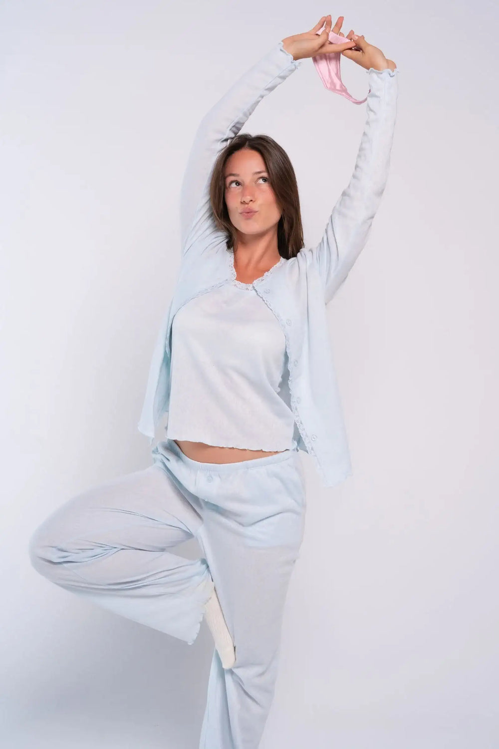 Three-Piece Pyjama Set - Carina Home