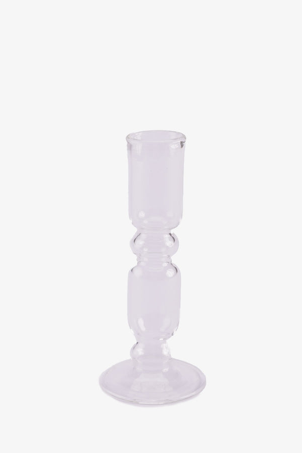 Set of 3 Glass Candle Holders