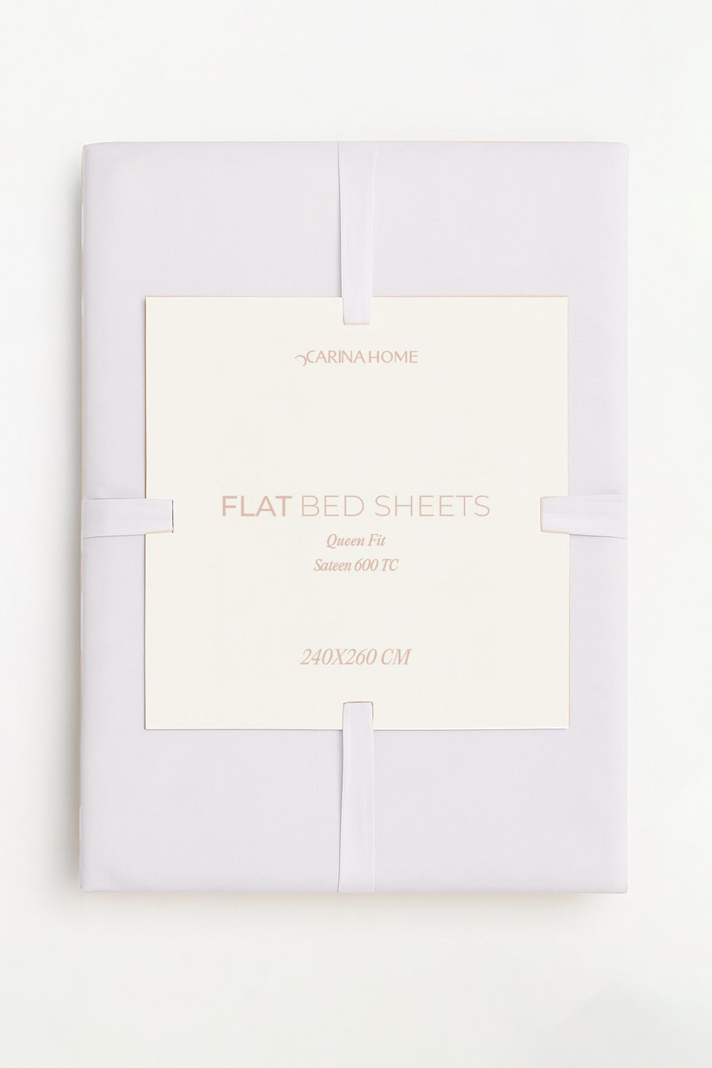 Sateen Flat Queen Bedsheet (TC600)
