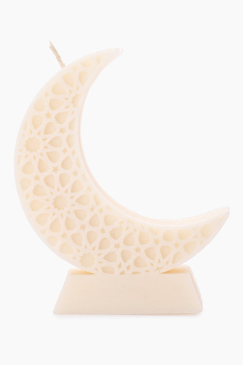 Ramadan Crescent Candle