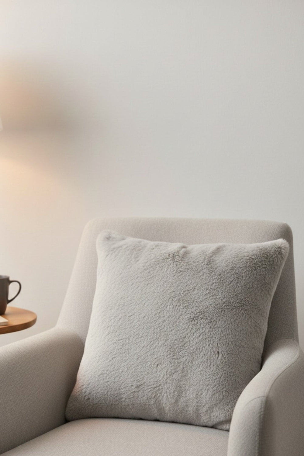 Cozy Fur Cushion Cover