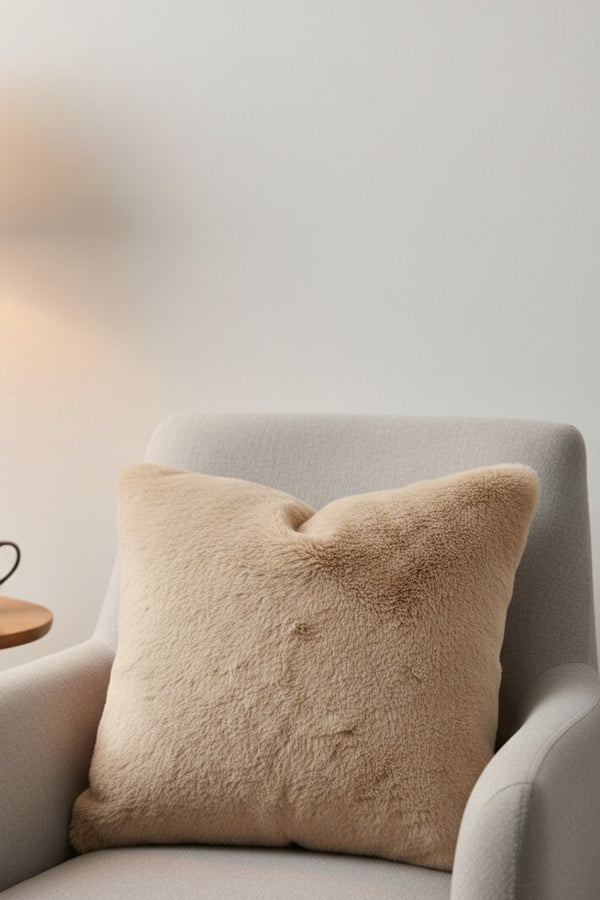 Cozy Fur Cushion Cover