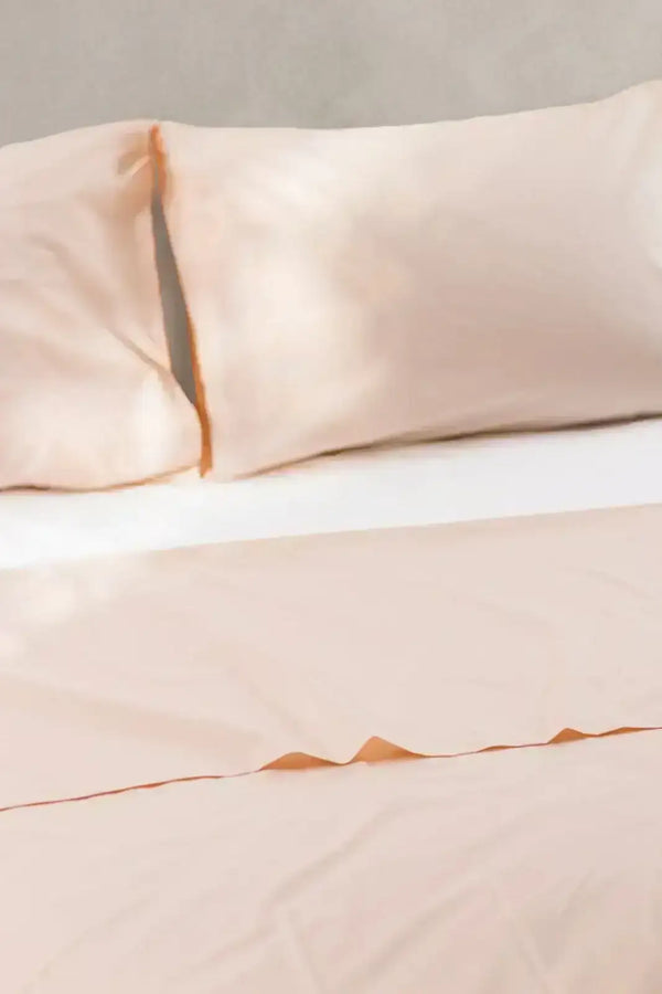 Percale Fitted King Bedsheet (TC200) - Carina Home