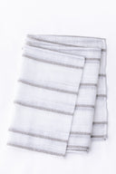 Tufted Grey Table Runner