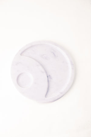 Marble Crescent Tray