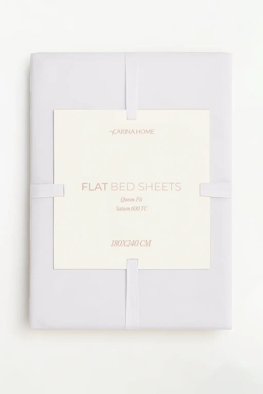 Sateen Flat Queen Bedsheet (TC600)