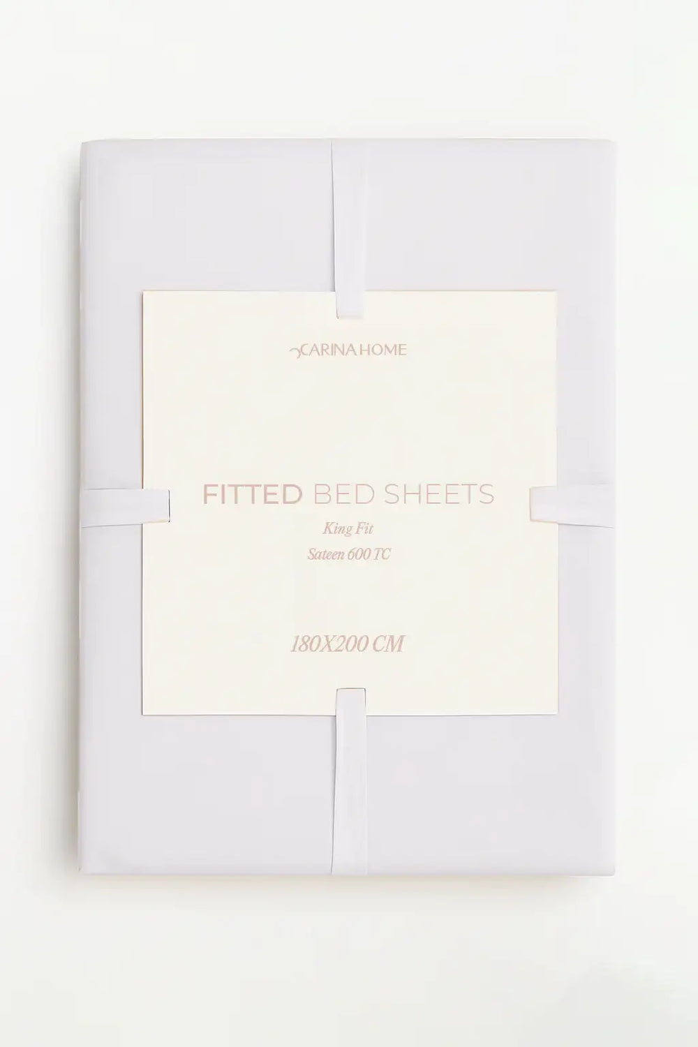 Sateen Fitted King Bedsheet (TC600)