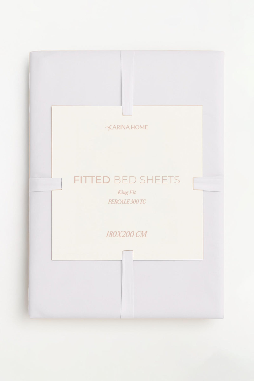 Percale Fitted King Bedsheet (TC300)