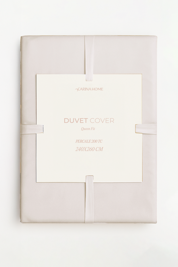 Percale Queen Fit Duvet Cover (TC200)