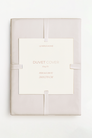 Percale Double King Duvet Cover (TC200)