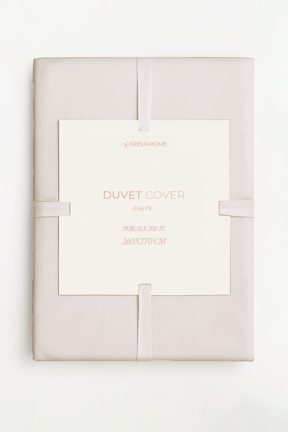 Percale King Fit Duvet Cover (TC200)