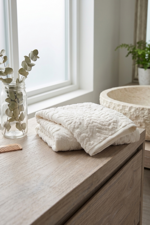 Floral Bath Towel (70x140cm)