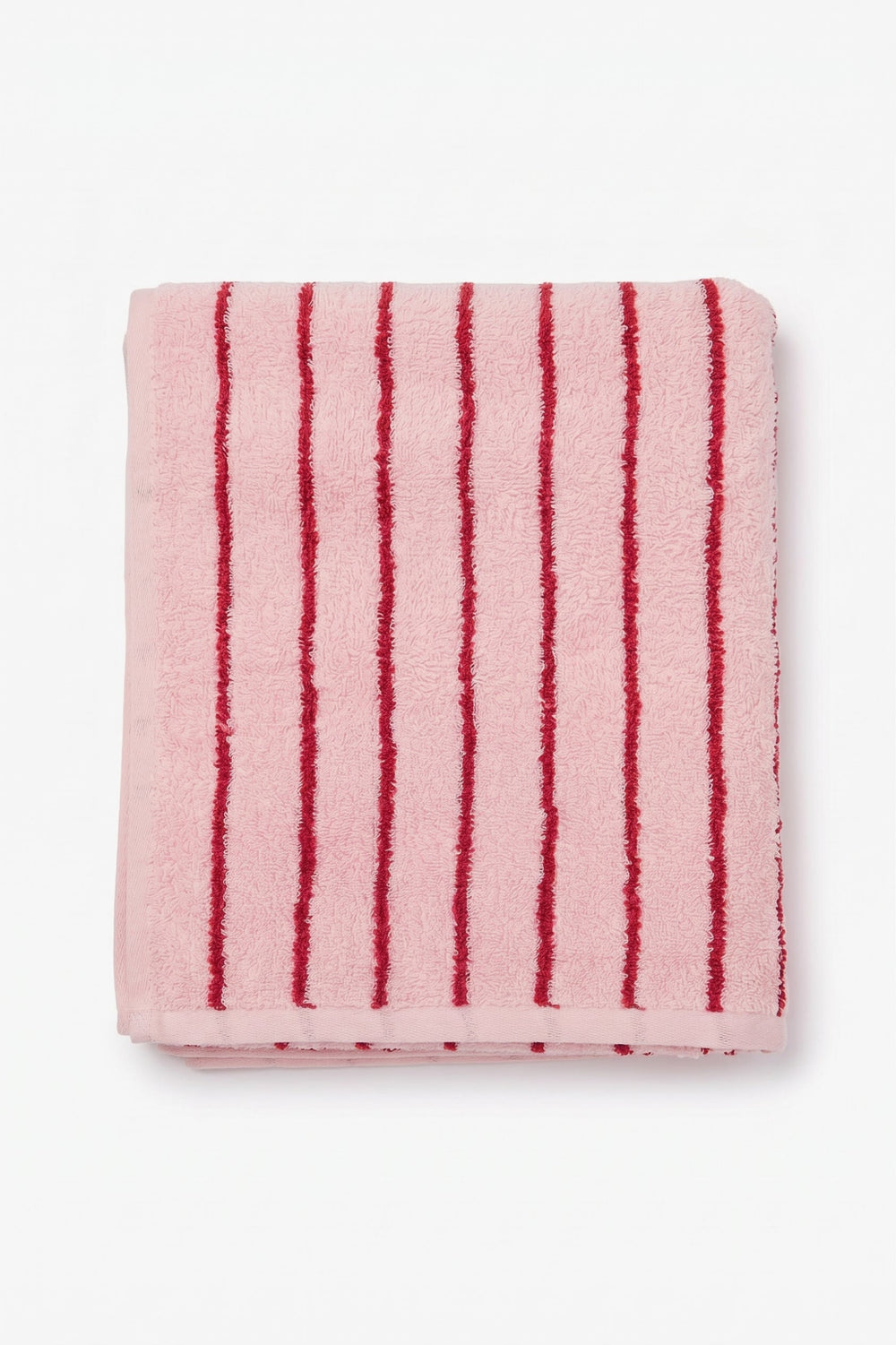 Contrast Striped Towel