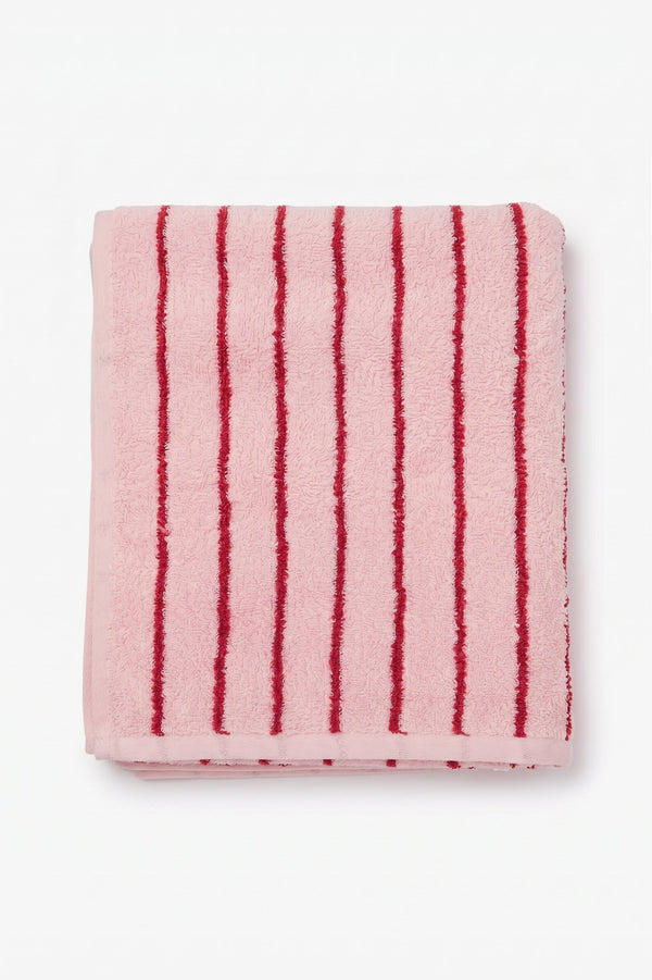 Contrast Striped Towel