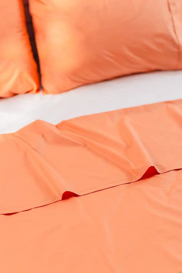 Percale Pillowcase with Pipping (TC200) - Carina Home