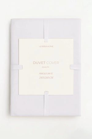 Percale Queen Duvet Cover (TC200)