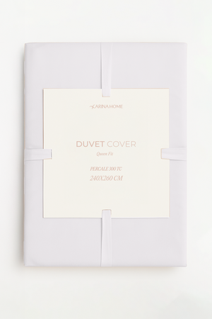 Percale Queen Duvet Cover (TC300)